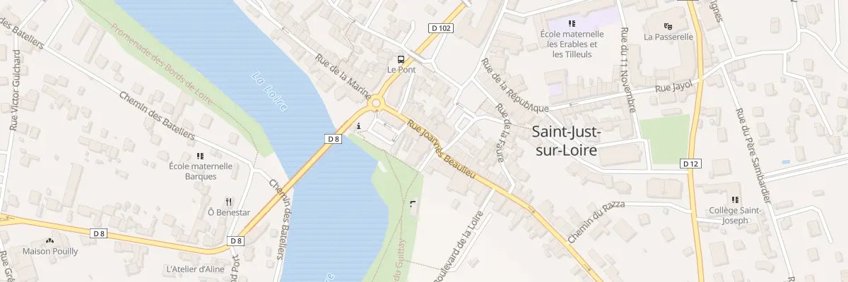 Plan du 14 Rue Joannes Beaulieu à Saint-Just-Saint-Rambert