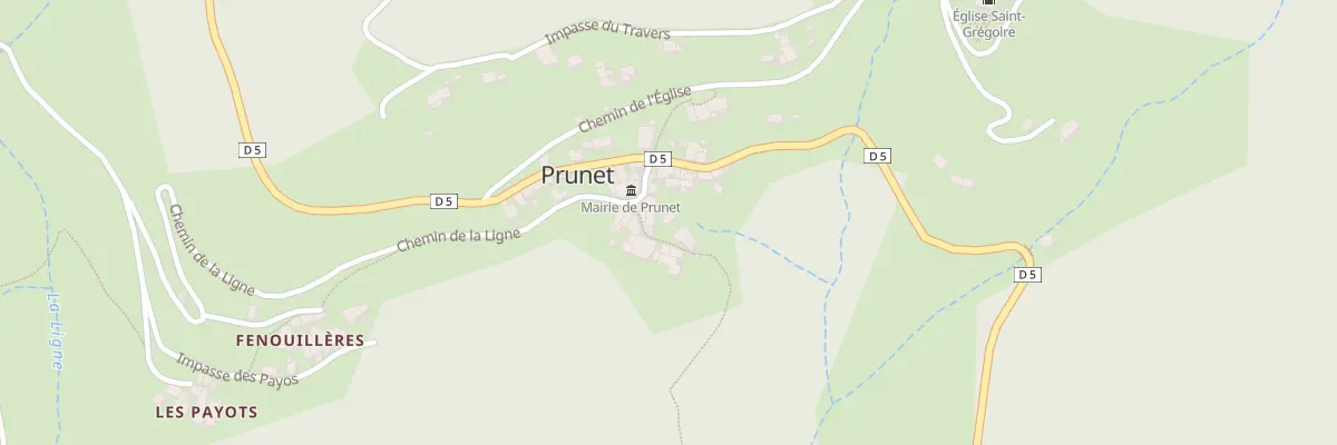 Plan du 5041 La Place à Prunet