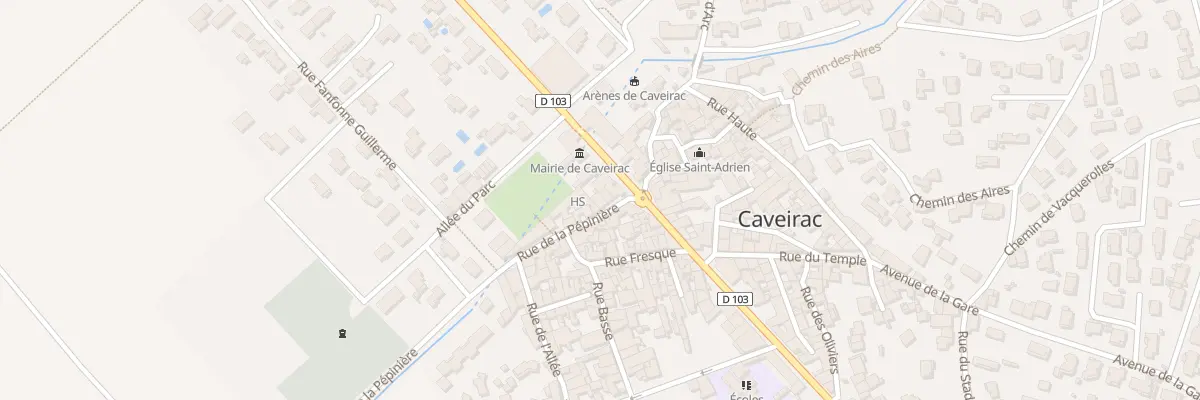 Plan du 4 Rue de la Pépinière à Caveirac