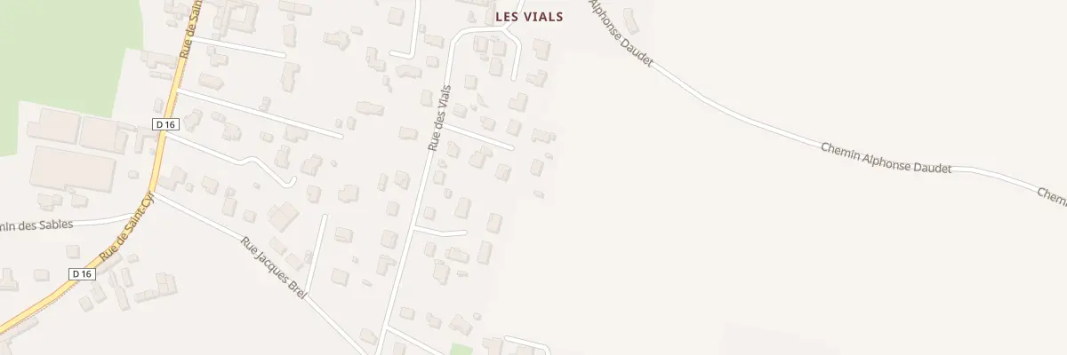 Plan du 5649 Les Vials à Saint-André-le-Puy