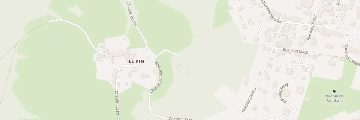 Plan du 1 Ham du Pin à Fraisses