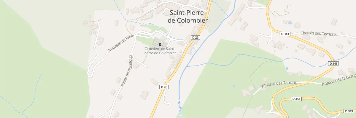 Plan du 362 Le Bourg à Saint-Pierre-de-Colombier