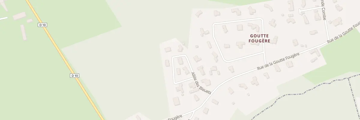 Plan du 13 All des Bleuets à Civens