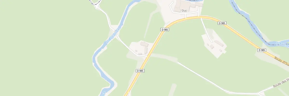 Plan du 730 Rte d’Ouze à Changy