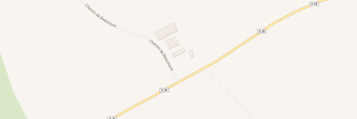 Plan du 2 Che de Beaumont à Villemoyenne