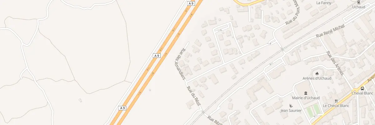 Plan du 32B Rue des Amandiers à Uchaud