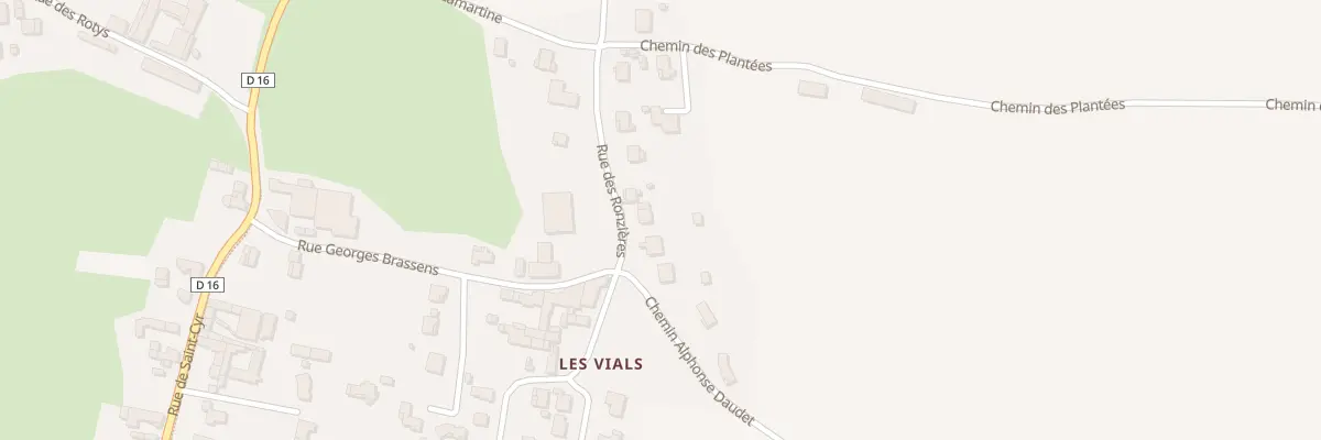 Plan du 44 Rue des Ronzières à Saint-André-le-Puy