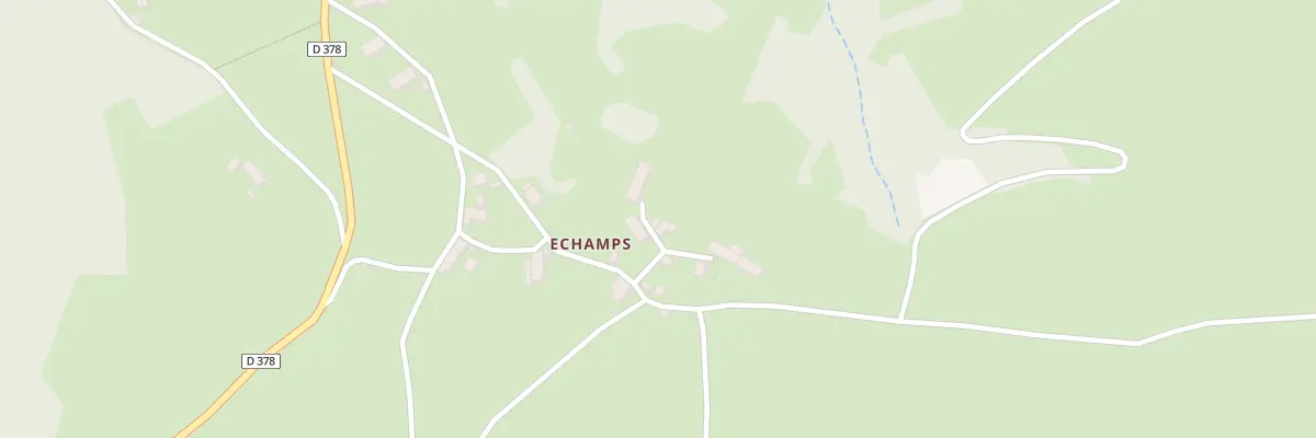 Plan du 5021 Echamps à Borée