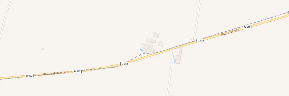 Plan du 26 Rte de Moussac à Saint-Dézéry