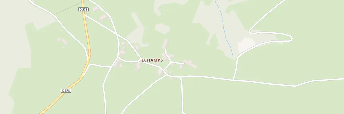 Plan du 5020 Echamps à Borée