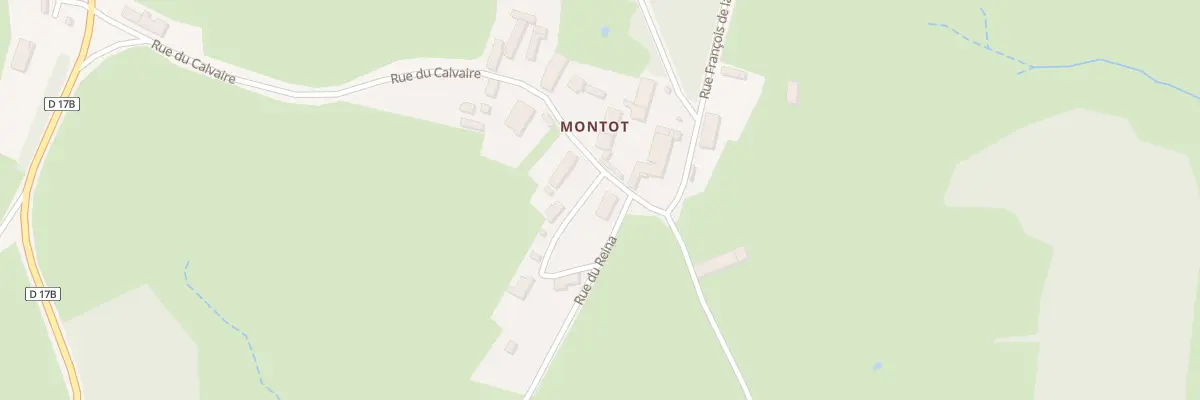 Plan du 5077 Hameau de Montot à Brazey-en-Morvan