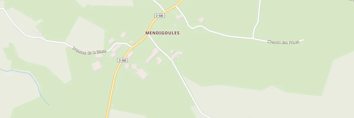 Plan du 99 Rte du Mascourtet à Tence