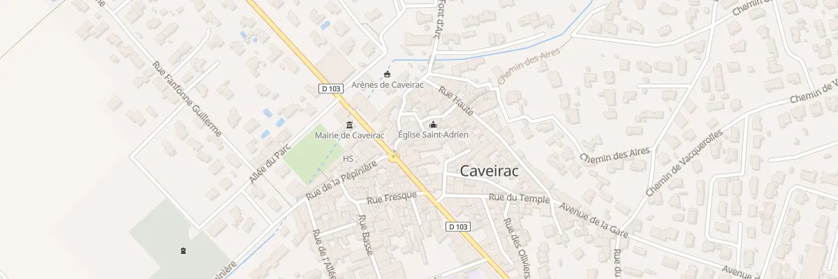 Plan du 4 Rue de l’Eglise à Caveirac