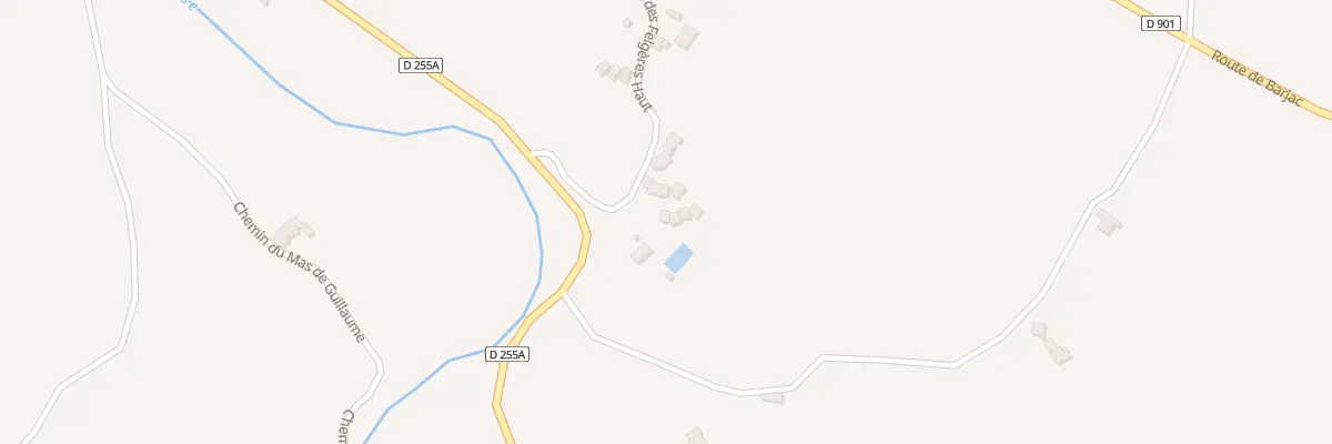 Plan du 90 Imp des Felgères bas à Saint-Sauveur-de-Cruzières