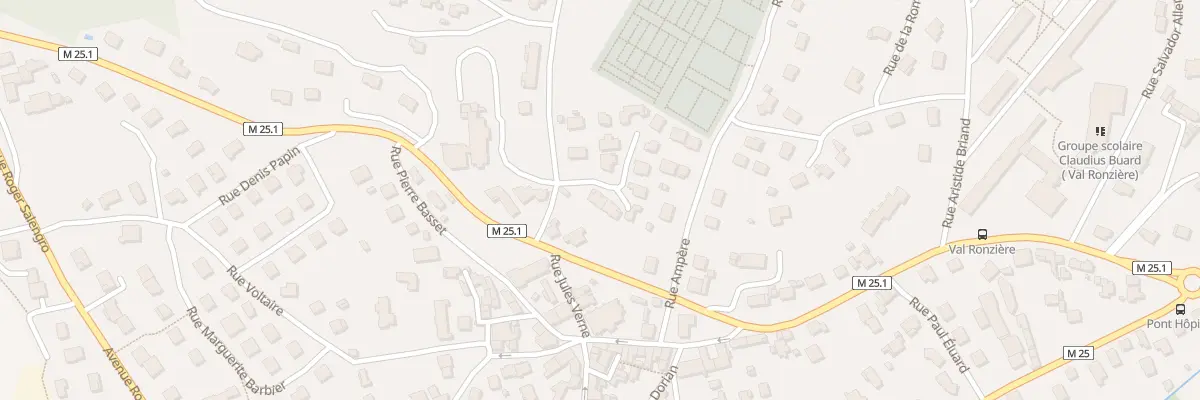 Plan du 10A Rue Jules Verne à Unieux