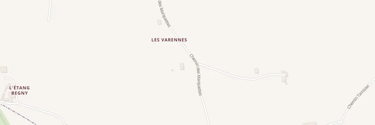 Plan du 688 Che des Marquettes à Saint-André-le-Puy