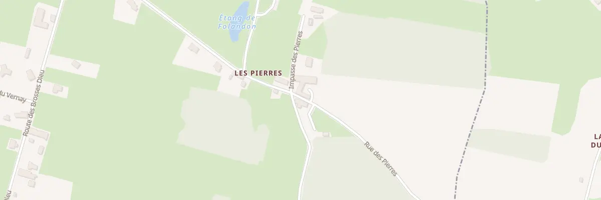 Plan du 5097 Les Pierres à Saint-Germain-en-Brionnais