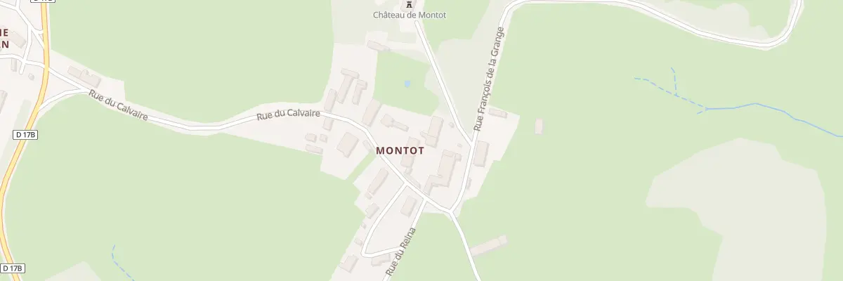 Plan du 5078 Hameau de Montot à Brazey-en-Morvan