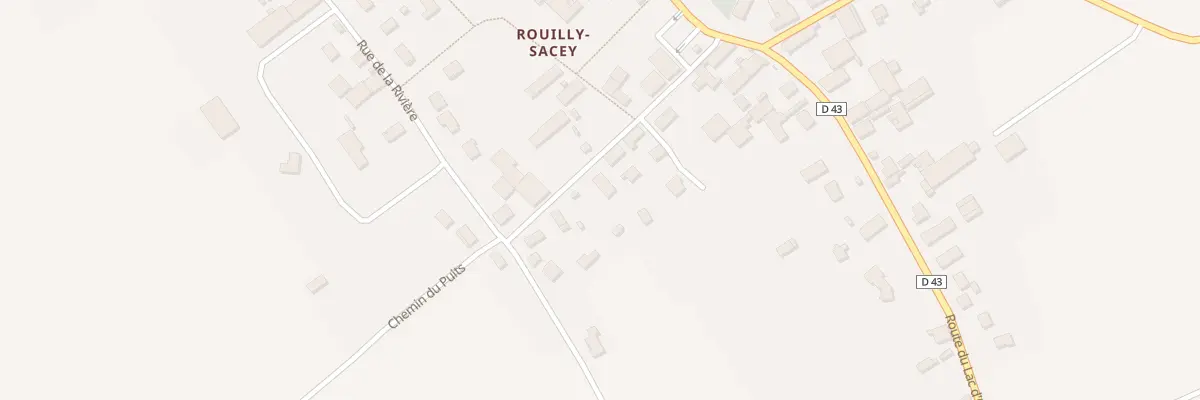 Plan du 5 Rue de Brienne à Rouilly-Sacey