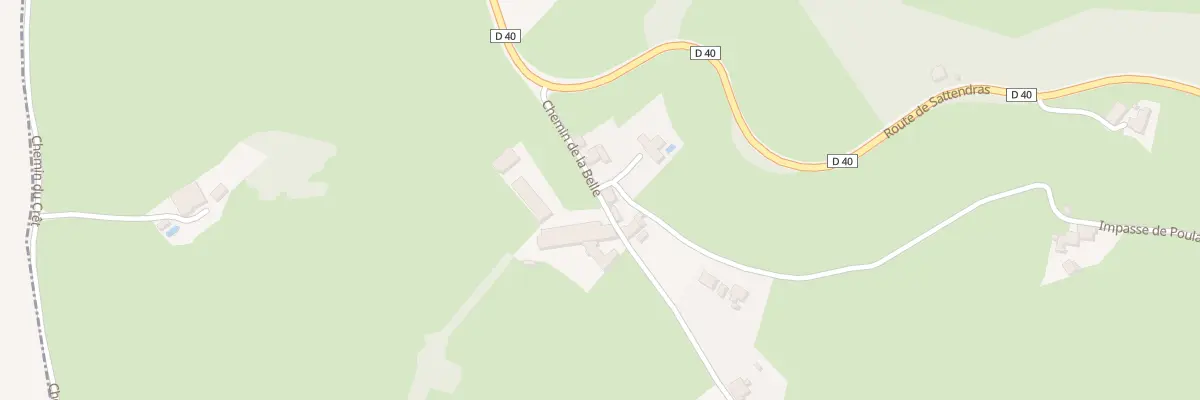 Plan du 105 Che de la Belle à La Gresle