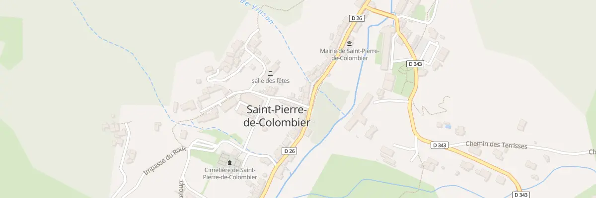 Plan du 5206 Le Village à Saint-Pierre-de-Colombier