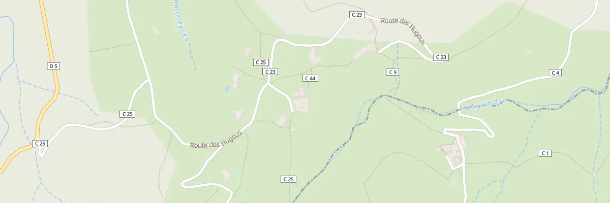 Plan du 5146 Les Hugoux à Jaujac