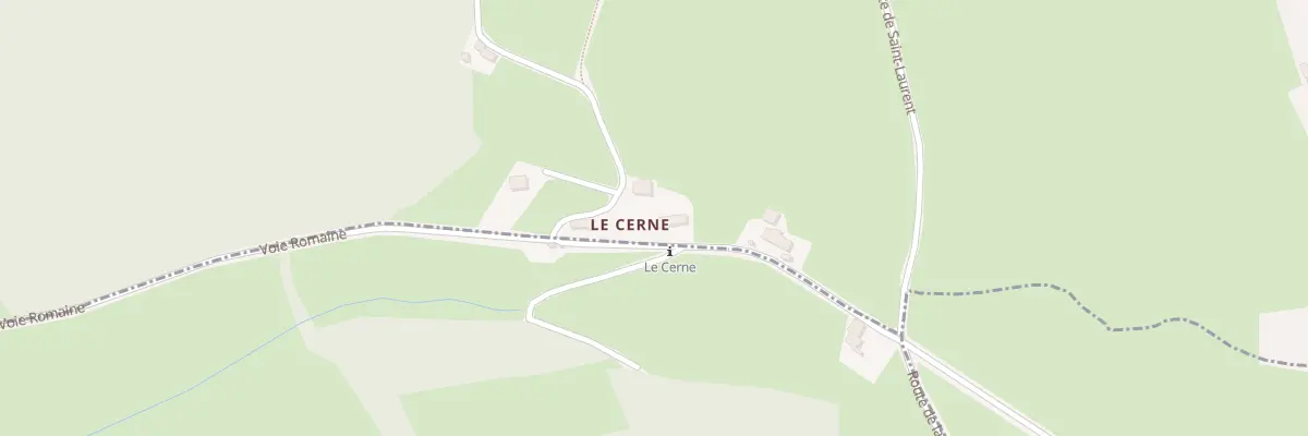 Plan du 5113 Au Cerne à Vareilles