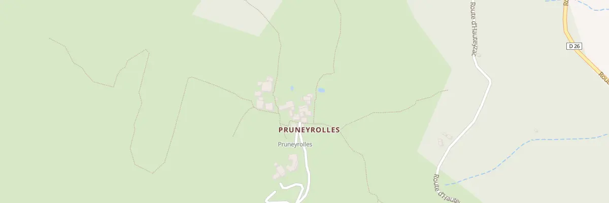 Plan du 325 Imp de Pruneyrolles à Saint-Pierre-de-Colombier