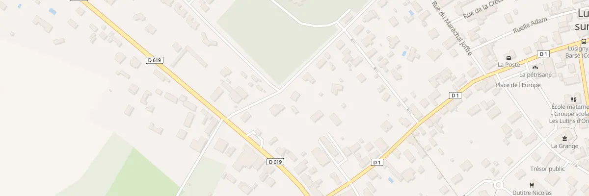 Plan du 17 Rue du Hamelet à Lusigny-sur-Barse