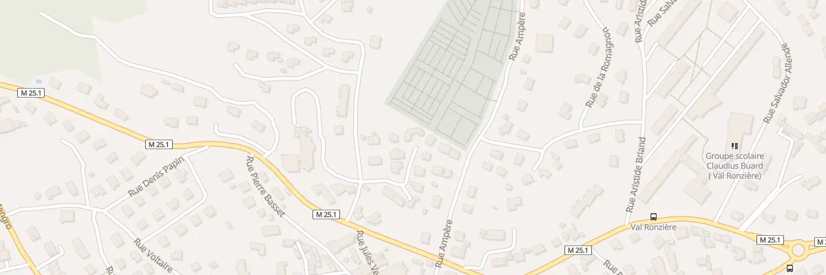 Plan du 10H Rue Jules Verne à Unieux