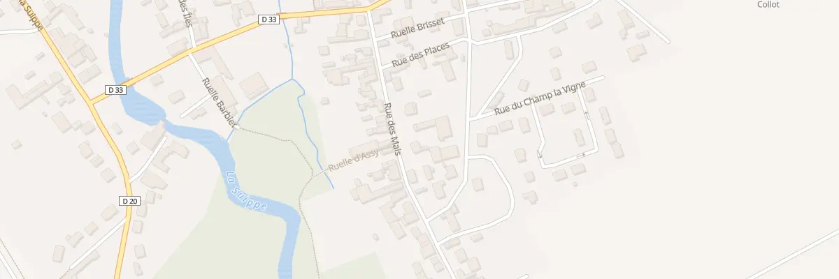 Plan du 5102 Le Village à Heutrégiville