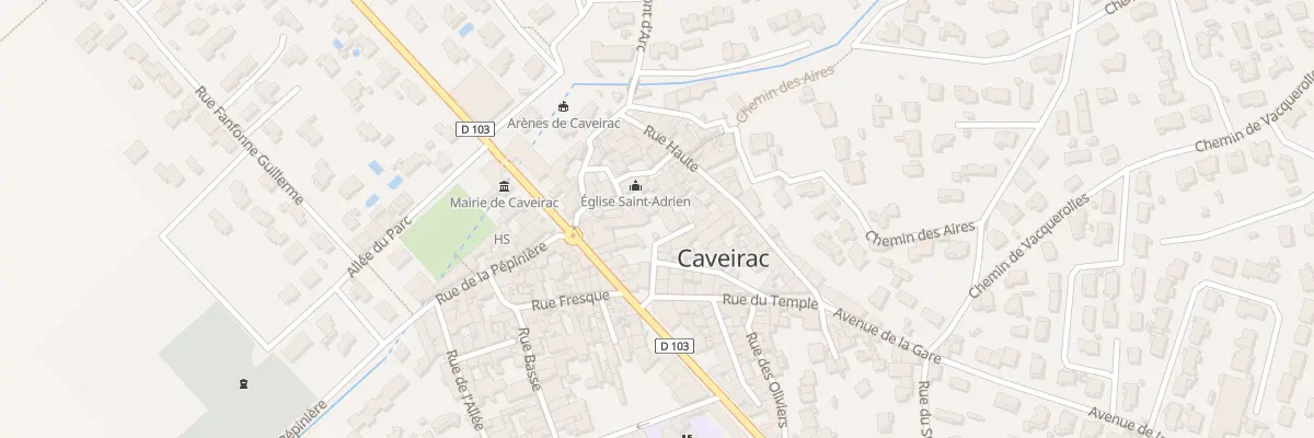 Plan du 8 Rue de l’Eglise à Caveirac