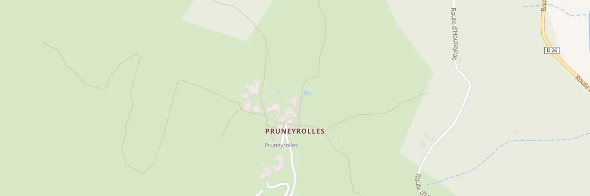Plan du 5111 Pruneyrolles à Saint-Pierre-de-Colombier