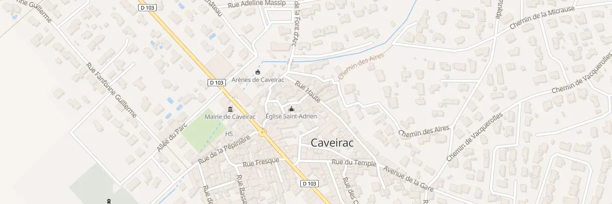 Plan du 10 Rue de l’Eglise à Caveirac
