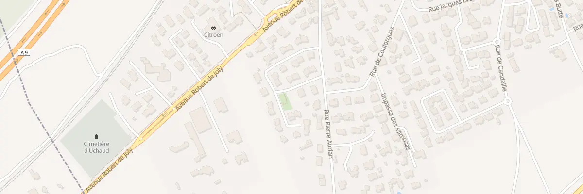 Plan du 34 Rue des Olympiades à Uchaud