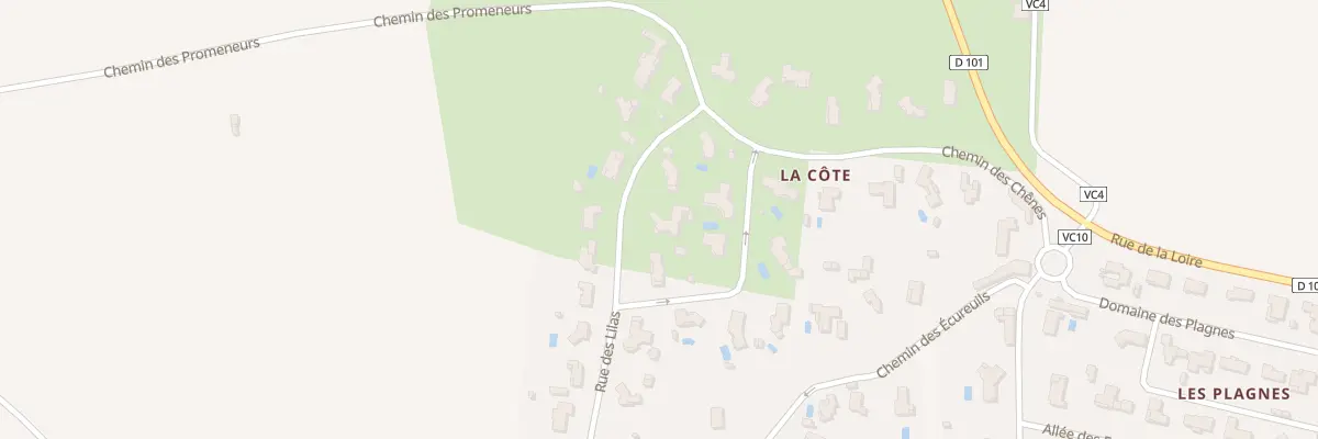 Plan du 5 Rue des Lilas à Rivas