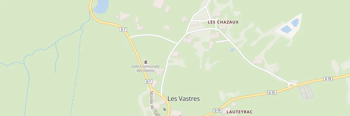 Plan du 5013 Le Bourg aux Vastres