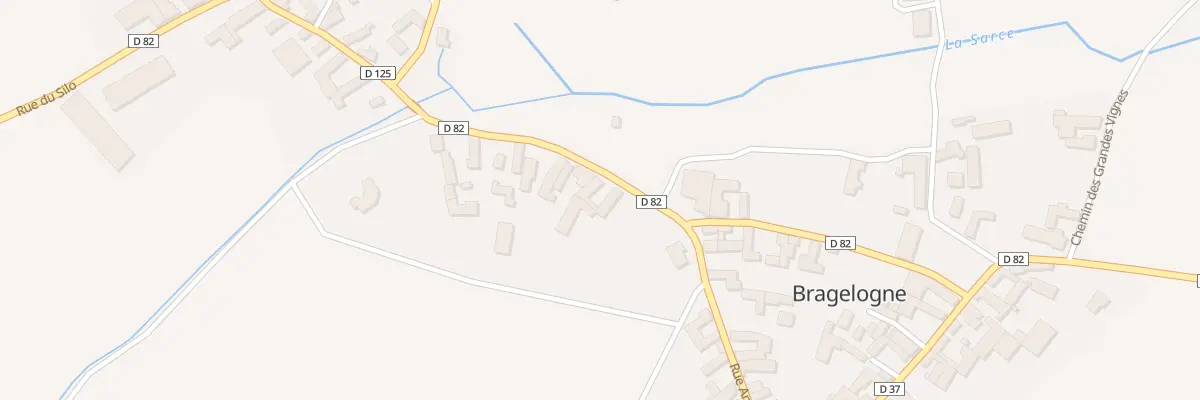 Plan du 5 Rue du Docteur Desessarts à Bragelogne-Beauvoir