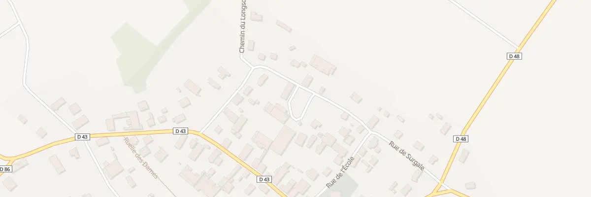Plan du 7 Rue de Surgale à Rouilly-Sacey