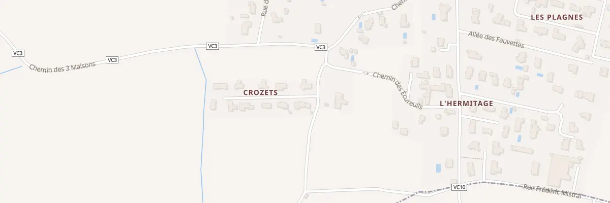 Plan du 11 Dom des Crozets à Rivas