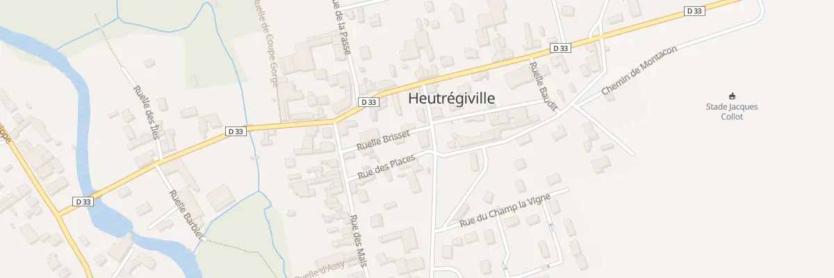 Plan du 4 Rue de la Mairie à Heutrégiville