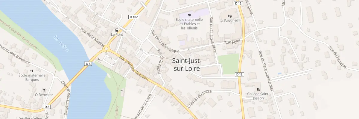 Plan du 4 Pl Jeanne d’Arc à Saint-Just-Saint-Rambert