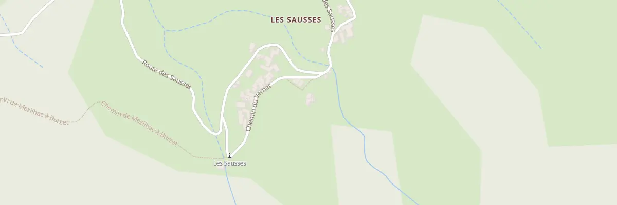 Plan du 5903 La Fumade Nord à Burzet