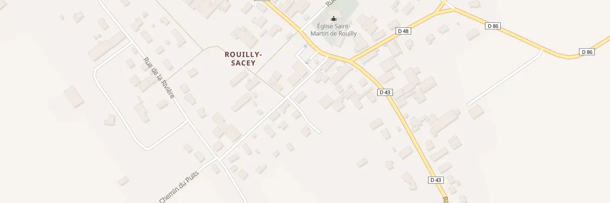 Plan du 1B Rue de Brienne à Rouilly-Sacey