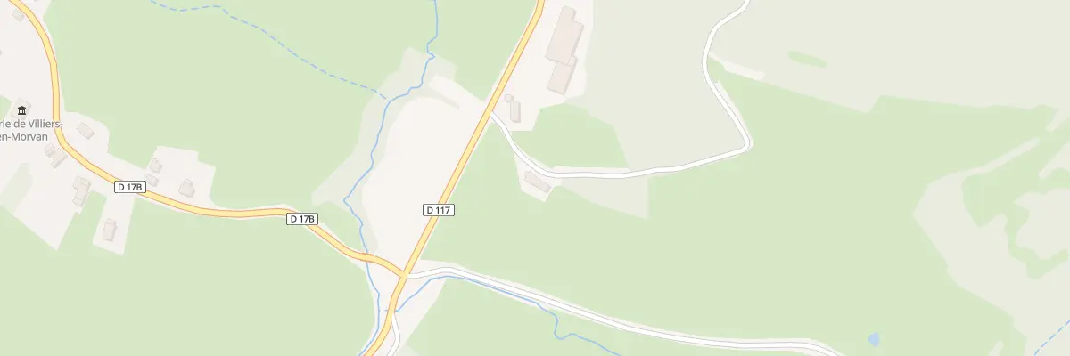 Plan du 5034 Laveau à Villiers-en-Morvan