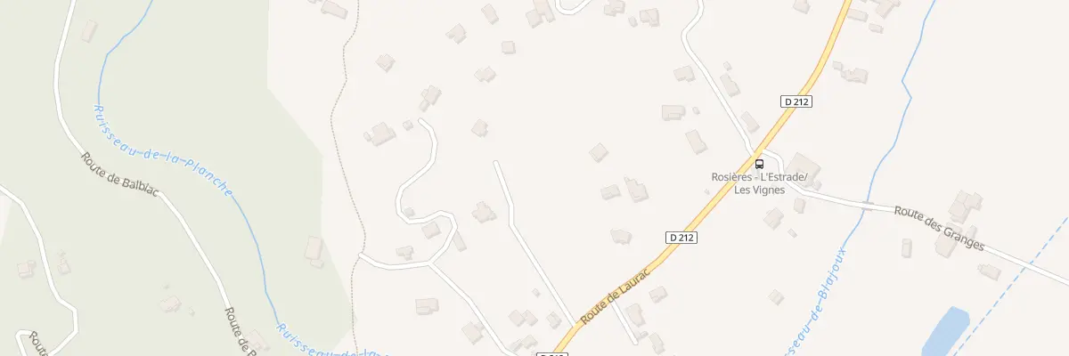 Plan du 337 Rte de Laurac à Rosières
