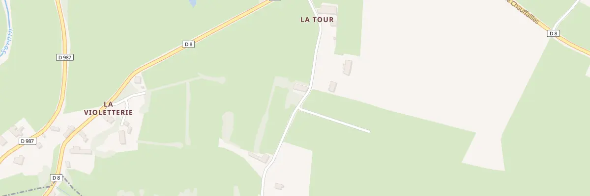 Plan du 196 Imp de la Canarderie à Saint-Maurice-lès-Châteauneuf