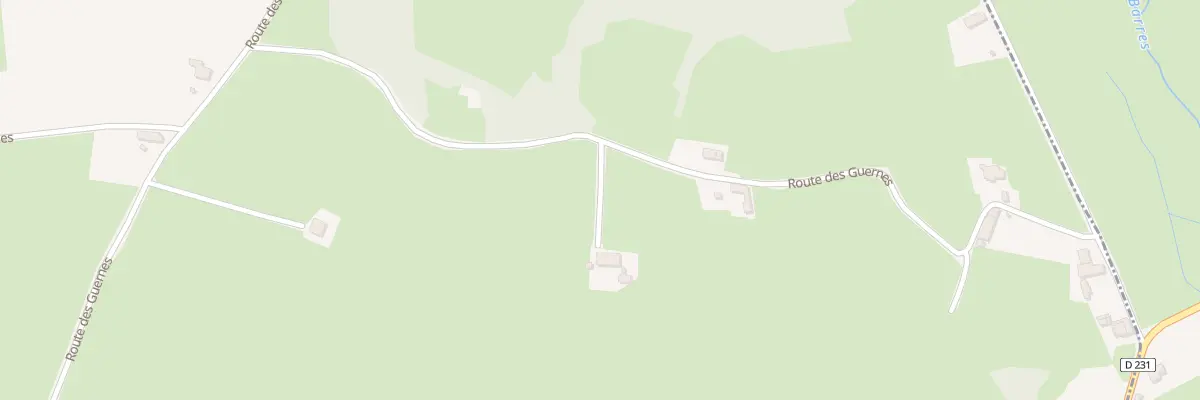 Plan du 20 Rte des Guernes à Saint-Laurent-en-Brionnais
