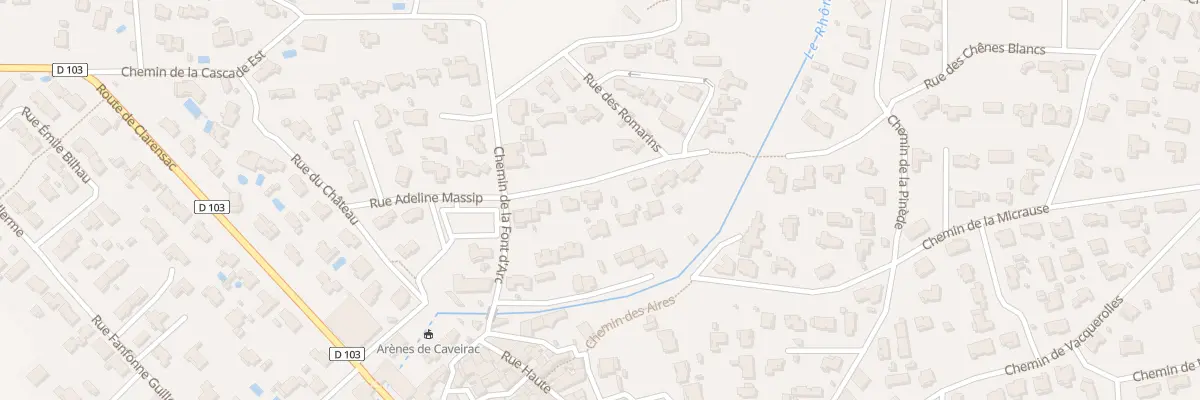 Plan du 68 Rue de la Salsepareille à Caveirac