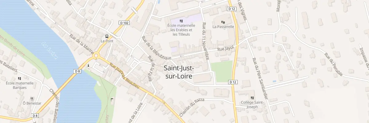 Plan du 6 Rue Jayol à Saint-Just-Saint-Rambert